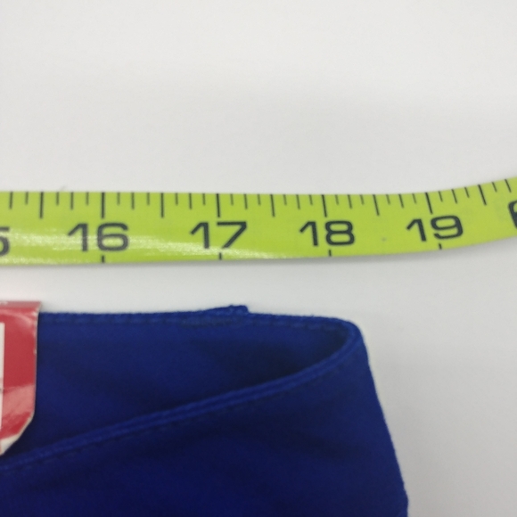 NWT 《 Elle 》 Womens Y2K Low Rise Bright Cobalt Blue Skinny Jeans Legging [16] - Picture 11 of 11